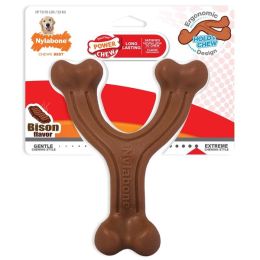 Nylabone Ergonomic Hold Chew Wishbone Power Chew Durable Dog Toy Adult Dog Ergonomic; Bison; 1ea-Large-Giant 1 ct