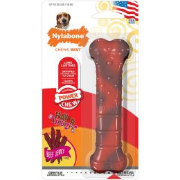 Nylabone Flavor Frenzy Power Chew Dog Toy Beef Jerky; 1ea-Medium-Wolf 1 ct