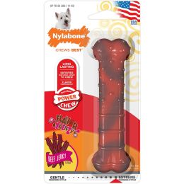Nylabone Flavor Frenzy Power Chew Dog Toy Beef Jerky; 1ea-SMall-Regular 1 ct