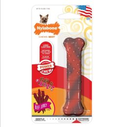 Nylabone Flavor Frenzy Power Chew Dog Toy Beef Jerky; 1ea-XS-Petite 1 ct