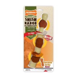 Nylabone Power Chew Shish Kabob Alternative Nylon Chew Toy Chicken Flavor; 1ea-Souper 50 lb