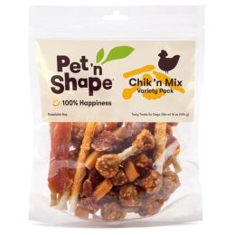 Pet N Shape Chik n Mix Dog Treats Variety Pack 1ea-16 oz
