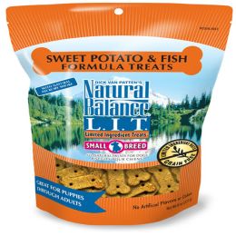 Natural Balance Pet Foods L.I.T. Original Biscuits Small Breed Dog Treats Fish  Sweet Potato, 1ea/8 oz
