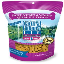 Natural Balance Pet Foods L.I.T. Original Biscuits Small Breed Dog Treats Venison  Sweet Potato, 1ea/8 oz
