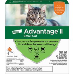 Advantage Cat Small Orange 4-Pack