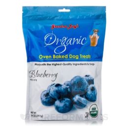 Grandma Lucys Dog Organic Baked Blueberry Treat 14 Oz
